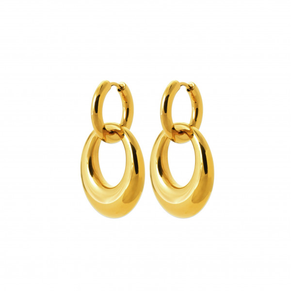 Mini créoles or acier inoxydable Influences