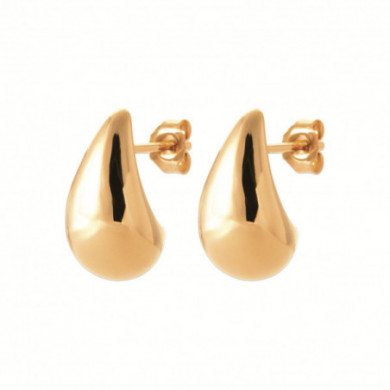 Boucles d’oreilles or femme forme goutte Influences