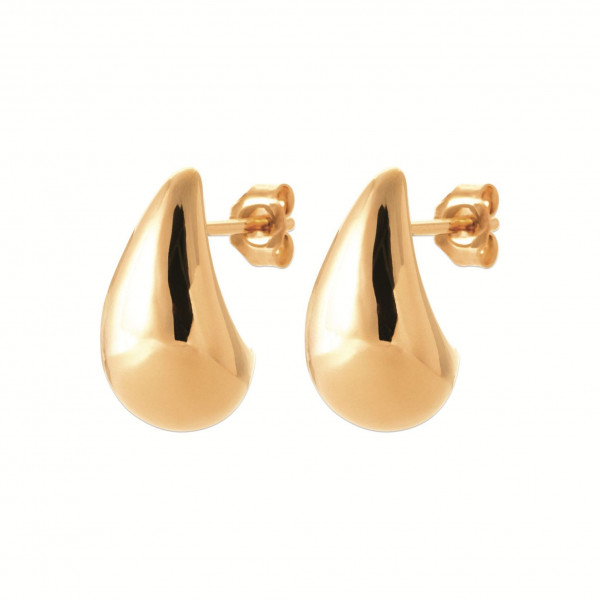 Boucles d’oreilles or femme forme goutte Influences