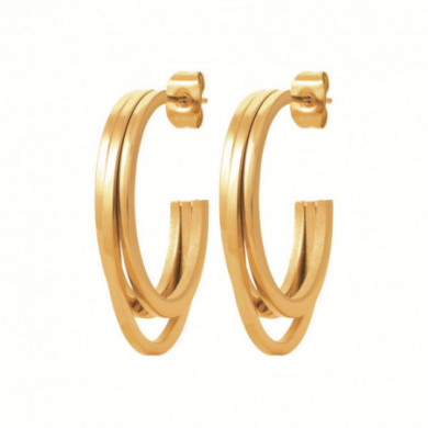 Créoles or acier inoxydable Influences