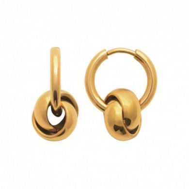 Mini créoles or acier inoxydable Influences