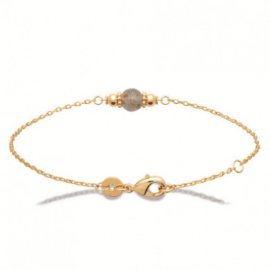 Bracelet Or femme labradorite Influences