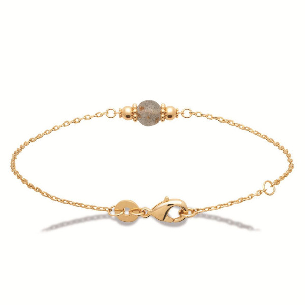 Bracelet Or femme labradorite Influences