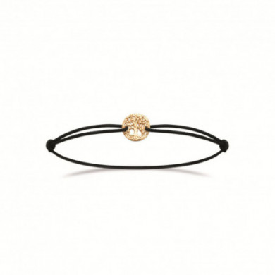 Bracelet cordon or femme arbre de vie Influences