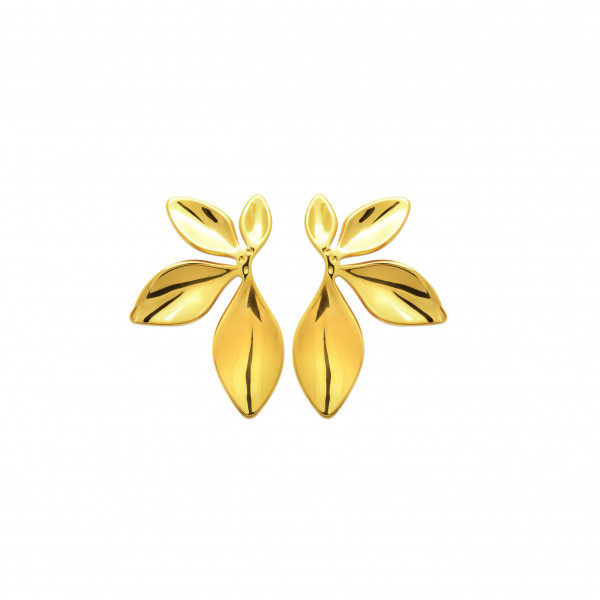 Boucles d’oreilles femme or acier inoxydable Influences