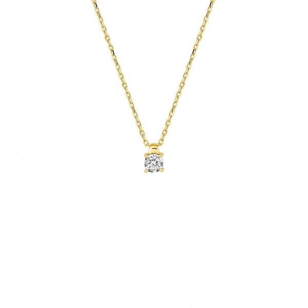 Collier or jaune 18 carats