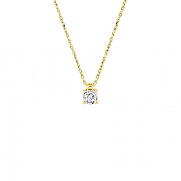 Collier or jaune 18 carats