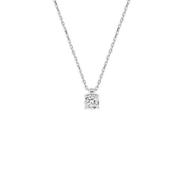 Collier or blanc 18 carats