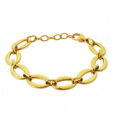 Bracelet femme or acier inoxydable Influences