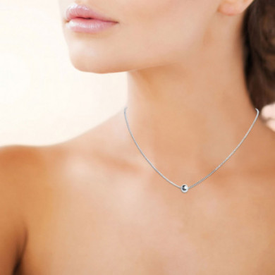 Collier argent femme Influences