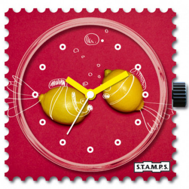 Cadran montre STAMPS "Citrus Fish" poissons citrons