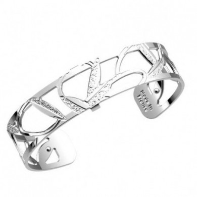 Bracelet GEORGETTES argent Rose Des Sables 14mm