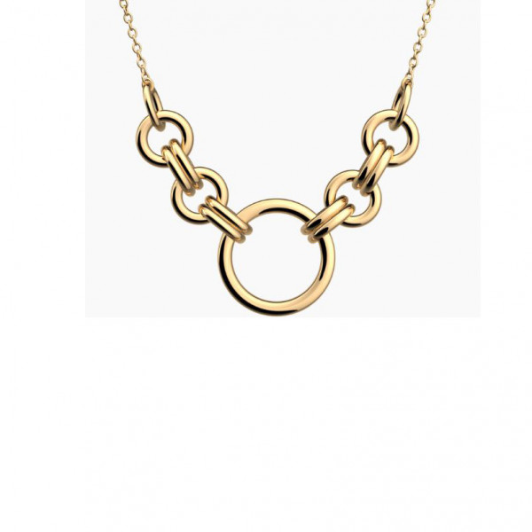 Collier Femme  Or GEORGETTES Tresor 25mm