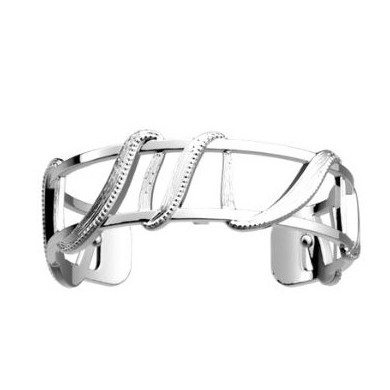 Bracelet Femme Argent GEORGETTES Drape 14mm