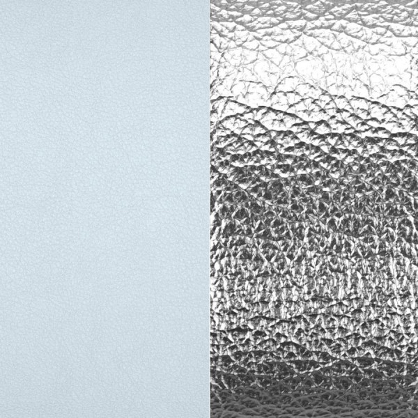 Cuir GEORGETTES Pendentif, Bracelet jonc, Bracelet chaîne Cristal Bleu et DIsco