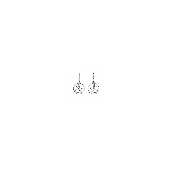 Boucles d’oreilles Argent GEORGETTES Arbre de Vie dormeuses 16mm
