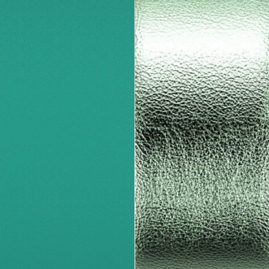 Cuir GEORGETTES Pendentif, Bracelet jonc, Bracelet chaîne Aquatic et Aquamarine Métal