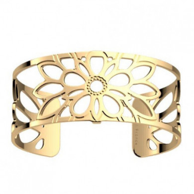 Bracelet femme, bracelet or, manchette GEORGETTES Dahlia 25mm