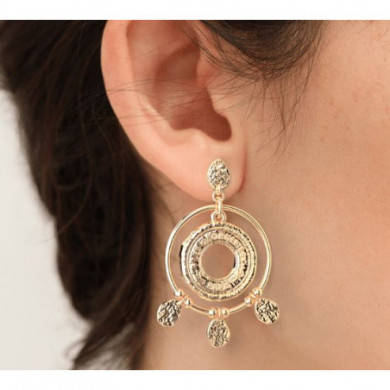 Boucles d'oreilles Femme Or Georgettes Pépite