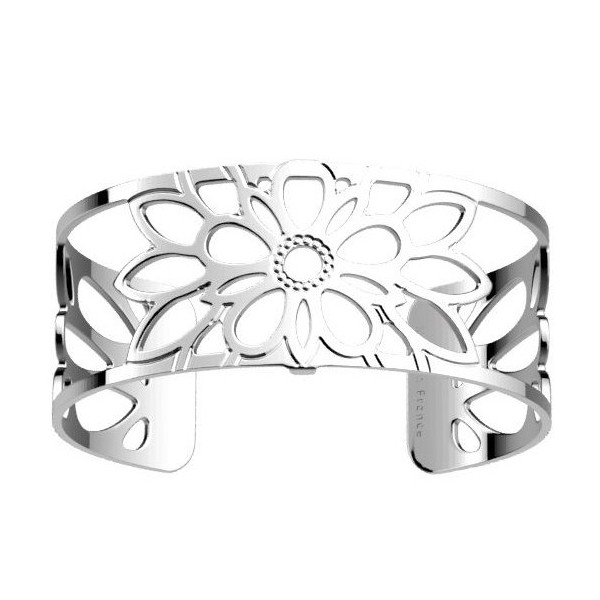 Bracelet femme, bracelet argent, manchette GEORGETTES Dahlia 25mm