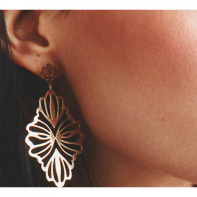 Boucles d’Oreilles Femme Or GEORGETTES Hortense