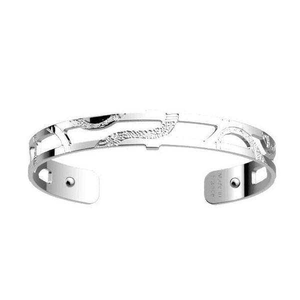 Bracelet argent LES GEORGETTES Reptile 8mm