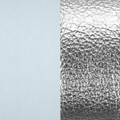 Cuir GEORGETTES bague Cristal bleu et Disco