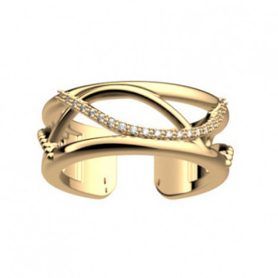 Bague GEORGETTES or Ondes 8mm