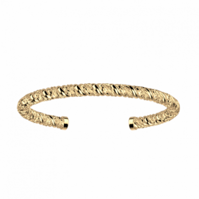 Bracelet Femme Or GEORGETTES Icone Torsade
