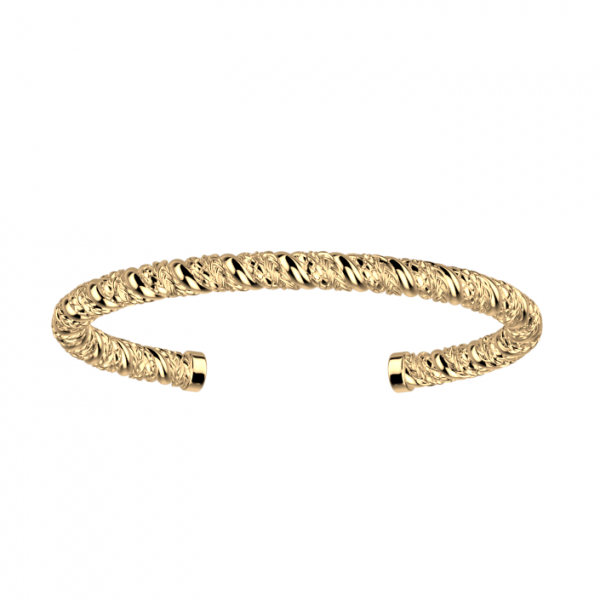 Bracelet Femme Or GEORGETTES Icone Torsade