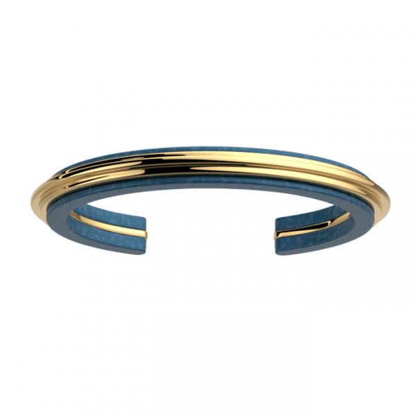 Bracelet Femme Or GEORGETTES Graphique bleu