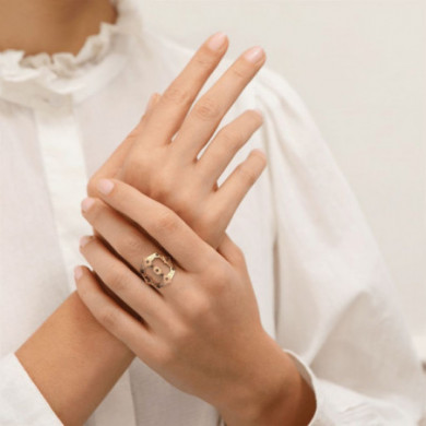 Bague Femme Or  GEORGETTES Tamara 16mm