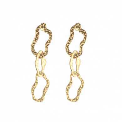 Boucles d’Oreilles Femme Or GEORGETTES Ecume