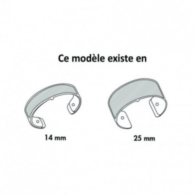 Bracelet GEORGETTES or Pure Girafe 25mm