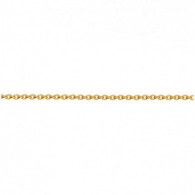 Chaine or GEORGETTES maille forçat