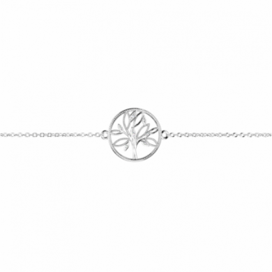 Bracelet Femme Argent GEORGETTES Arbre de vie chaîne