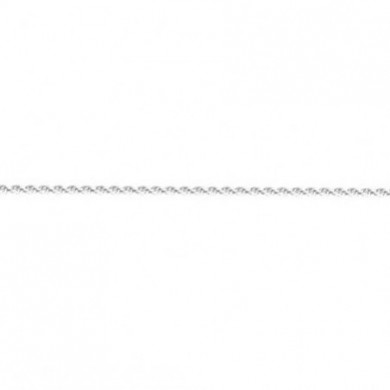 Chaîne argent GEORGETTES maille corde