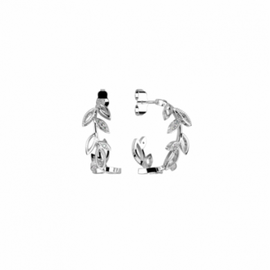 Boucles d’Oreilles Femme Argent GEORGETTES Créoles Arbre de vie