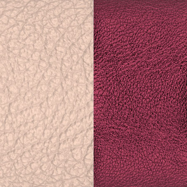 Cuir GEORGETTES bracelets manchettes Dragée/Grenade