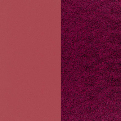 Cuir GEORGETTES bague Amaryllis Rose/Fuschia Exotique