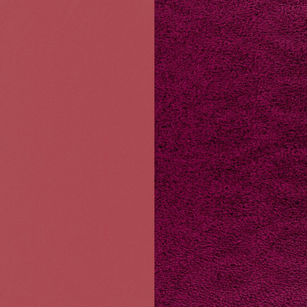 Cuir GEORGETTES bague Amaryllis Rose/Fuschia Exotique