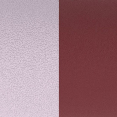 Cuir GEORGETTES boucles d'oreilles Glycine & Violette Sauvage