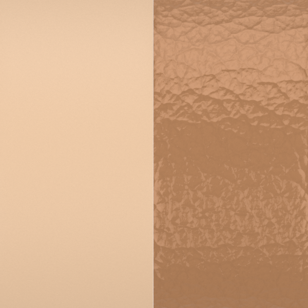 Cuir GEORGETTES bague Sable Fin et Caramel