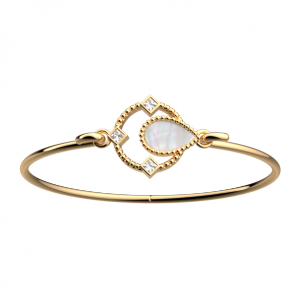 Bracelet Femme Or  GEORGETTES Constance 16mm