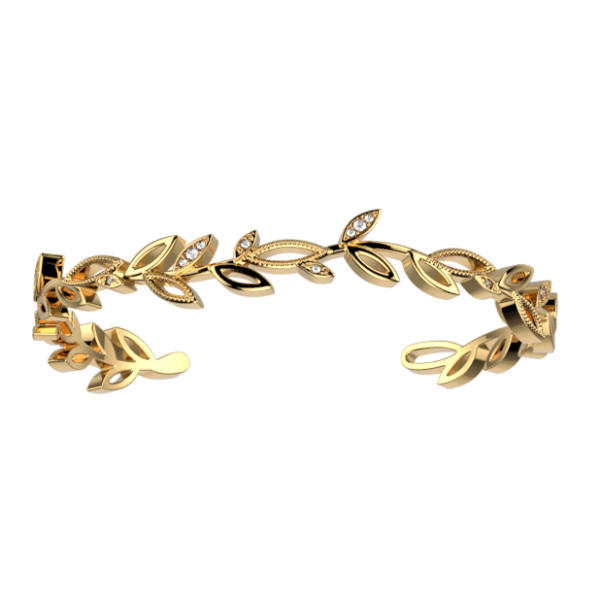 Bracelet Femme Argent GEORGETTES jonc Arbre de vie