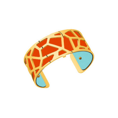 Bracelet or femme GEORGETTES Girafe 25mm