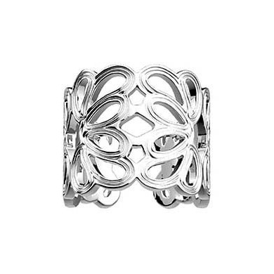 Bague femme, bague argent, bague GEORGETTES Flora 17mm