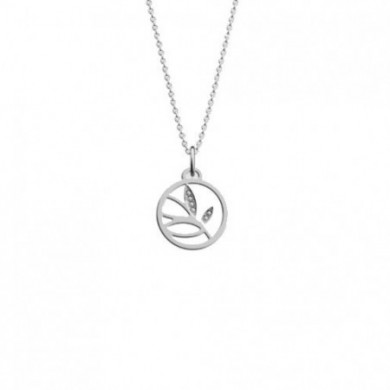 Collier argent GEORGETTES Arbre de vie précieuse 16mm