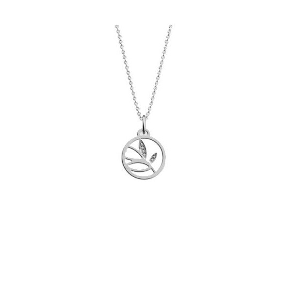 Collier argent GEORGETTES Arbre de vie précieuse 16mm