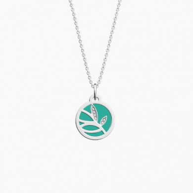Collier argent GEORGETTES Arbre de vie précieuse 16mm